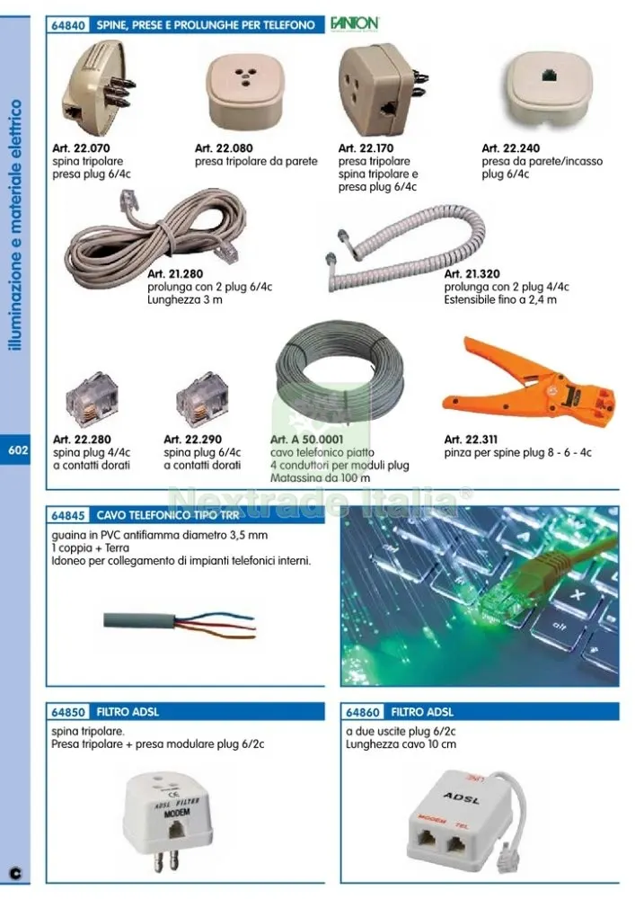 SC SPINE PLUG 6-4C (PZ.5) — Cavi e fili — rif. FERX.65753 — foto 2 SC SPINE PLUG 6-4C (PZ.5) — Cavi e fili — rif. FERX.65753 — foto 2