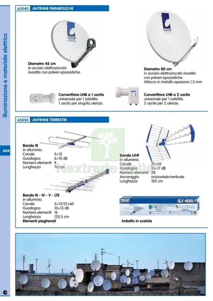 CONVERTITORE LNB UNIVERSALE 2 USCITE — Cavi e fili — rif. FERX.29638 — foto 2 CONVERTITORE LNB UNIVERSALE 2 USCITE — Cavi e fili — rif. FERX.29638 — foto 2