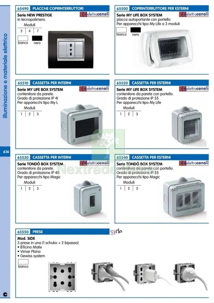 CASSETTA DA PARETE LIFE X INTERNA 2 POSTI IP40 — Casalinghi e organizzazione — rif. FERX.84003 — foto 2 CASSETTA DA PARETE LIFE X INTERNA 2 POSTI IP40 — Casalinghi e organizzazione — rif. FERX.84003 — foto 2