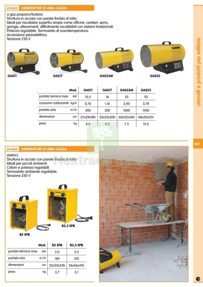 GENERATORE ARIA CALDA ELETTRICO 3,3 KW — Viti — rif. FERX.93382 — foto 2 GENERATORE ARIA CALDA ELETTRICO 3,3 KW — Viti — rif. FERX.93382 — foto 2