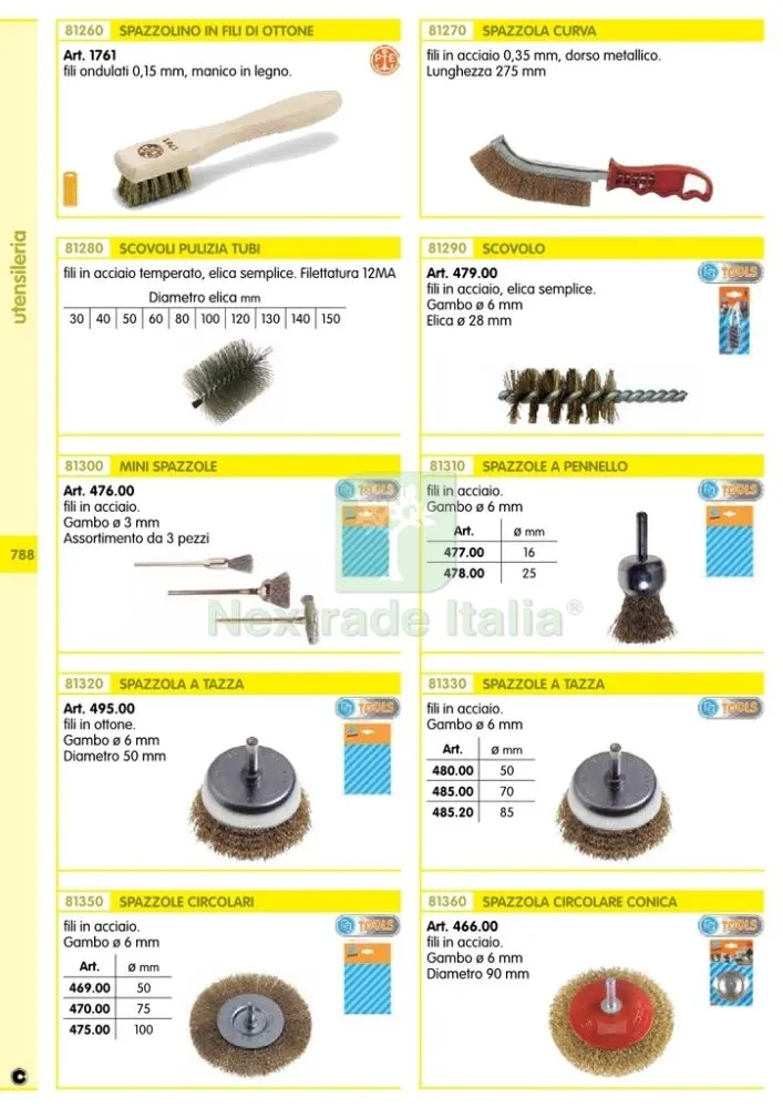 SCOVOLO ELICA SEMPLICE MM. 50 — Casalinghi e organizzazione — rif. FERX.17079 — foto 2 SCOVOLO ELICA SEMPLICE MM. 50 — Casalinghi e organizzazione — rif. FERX.17079 — foto 2