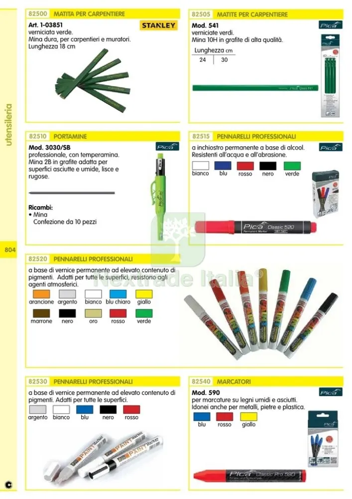12PZ AREXONS PENNARELLO PROFESSIONALE MARRONE — Articoli per ufficio — rif. FERX.55661 — foto 2 12PZ AREXONS PENNARELLO PROFESSIONALE MARRONE — Articoli per ufficio — rif. FERX.55661 — foto 2