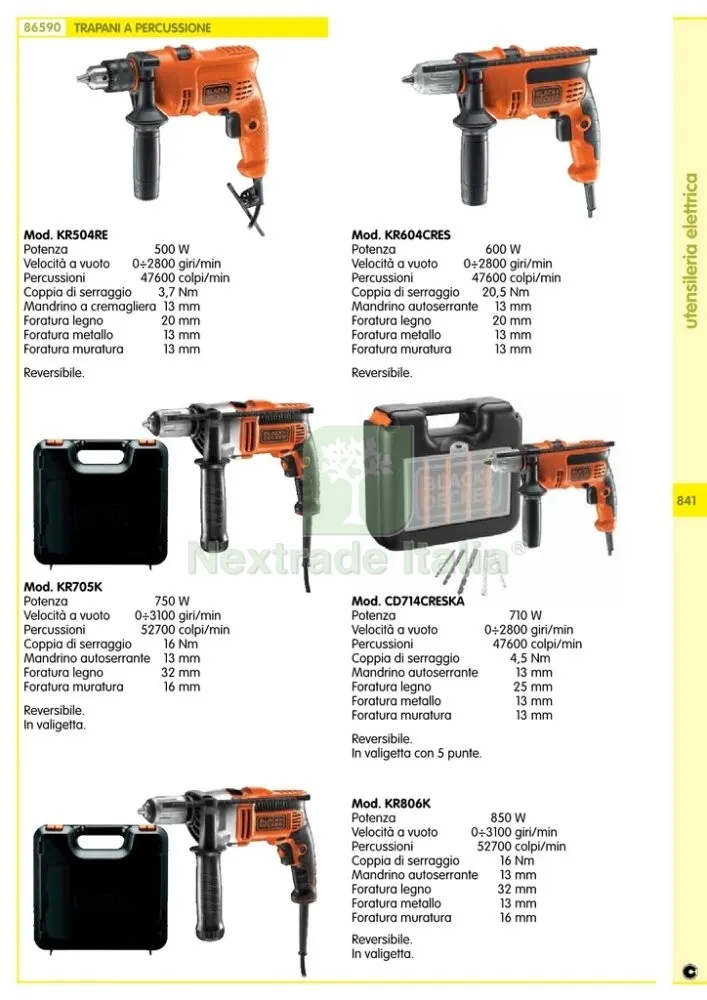 B.D. SPAZZOLA 915068 X BD154R/KR550-600-650-700 — Marchi utensili elettrici — rif. FERX.4241 — foto 2