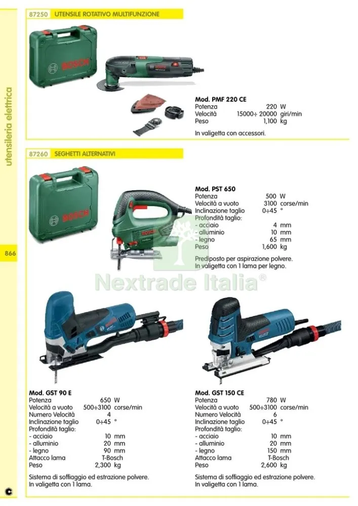 BOSCH-V UTENSILE MULTIFUNZIONE 220W PMF 220 CE — Marchi utensili elettrici — rif. FERX.94275 — foto 2