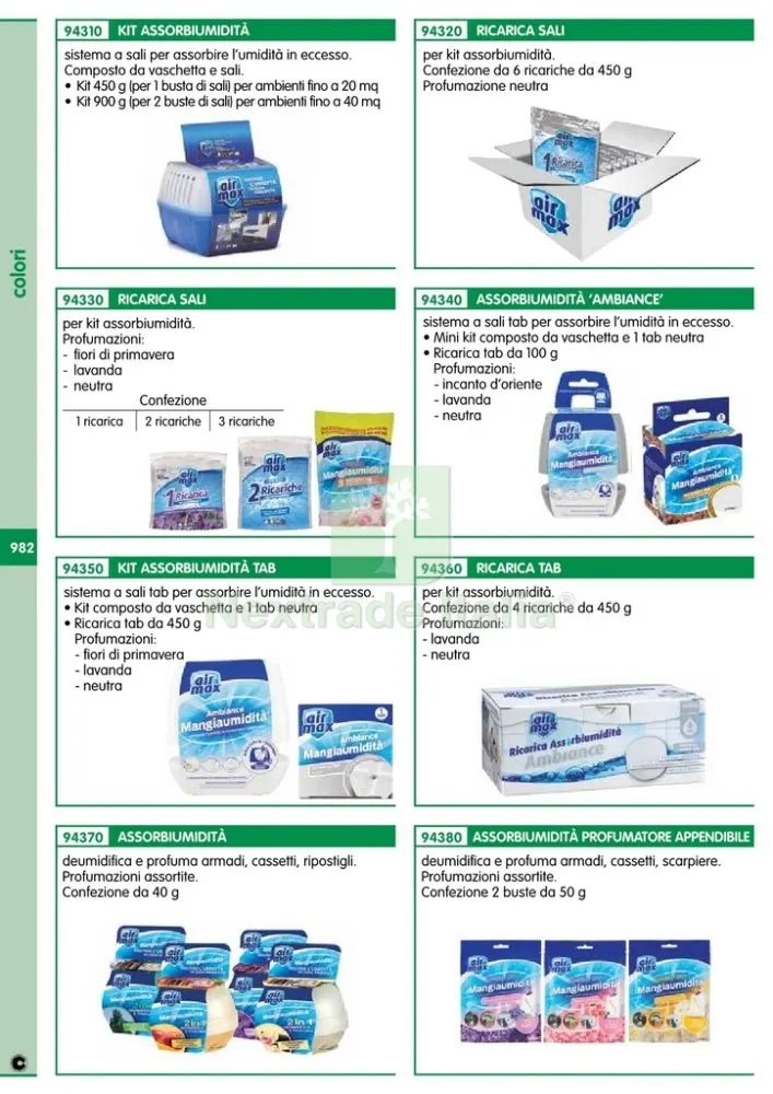 12PZ AIRMAX KIT DEO GR.40 ASSORTITO — Casalinghi e organizzazione — rif. FERX.15625 — foto 2