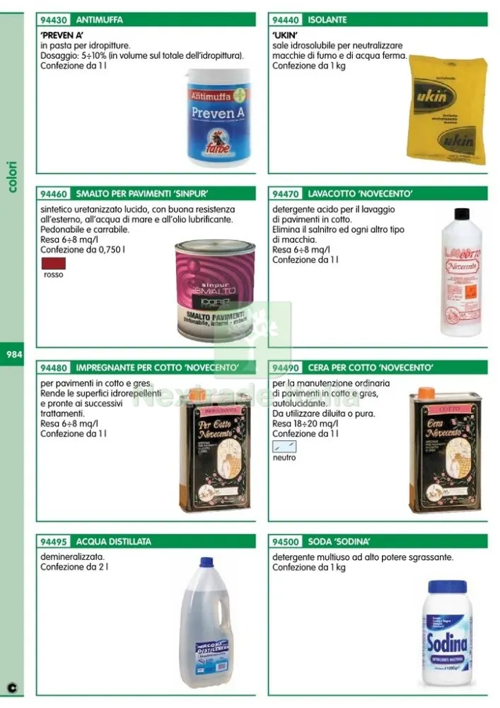 9PZ ACQUA DISTILLATA LT.2 — Diluenti e solventi — rif. FERX.11252 — foto 2