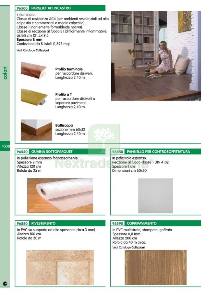 25ML GUAINA PARQUET IN POLIETILENE ESPANSO H 120 CM — Teli e film di protezione — rif. FERX.42608 — foto 2