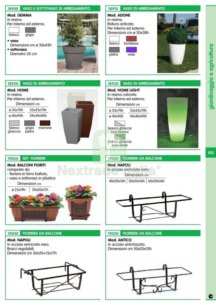VASO HOME TONDO D 33XH70 CM GHIACCIO — Vasi e fioriere — rif. FERX.16198 — foto 2 VASO HOME TONDO D 33XH70 CM GHIACCIO — Vasi e fioriere — rif. FERX.16198 — foto 2