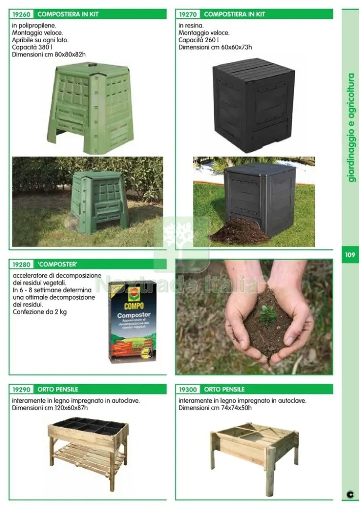 Orto Pensile CM 74X74X50H — Vasi e fioriere — rif. FERX.89784 — foto 2