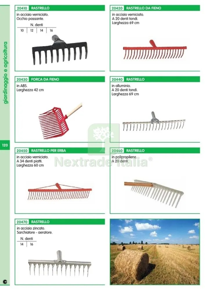 RASTRELLO AEREATORE ZINCATO A 14 DENTI — Rubinetti e valvole — rif. FERX.25165 — foto 2