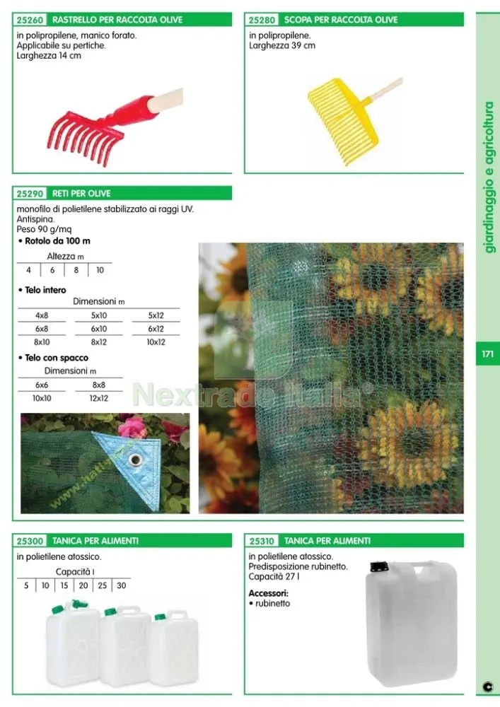 12PZ TANICA PER ALIMENTI MOD.PESANTE LT. 5 — Lime e raspe — rif. FERX.8668 — foto 2 12PZ TANICA PER ALIMENTI MOD.PESANTE LT. 5 — Lime e raspe — rif. FERX.8668 — foto 2