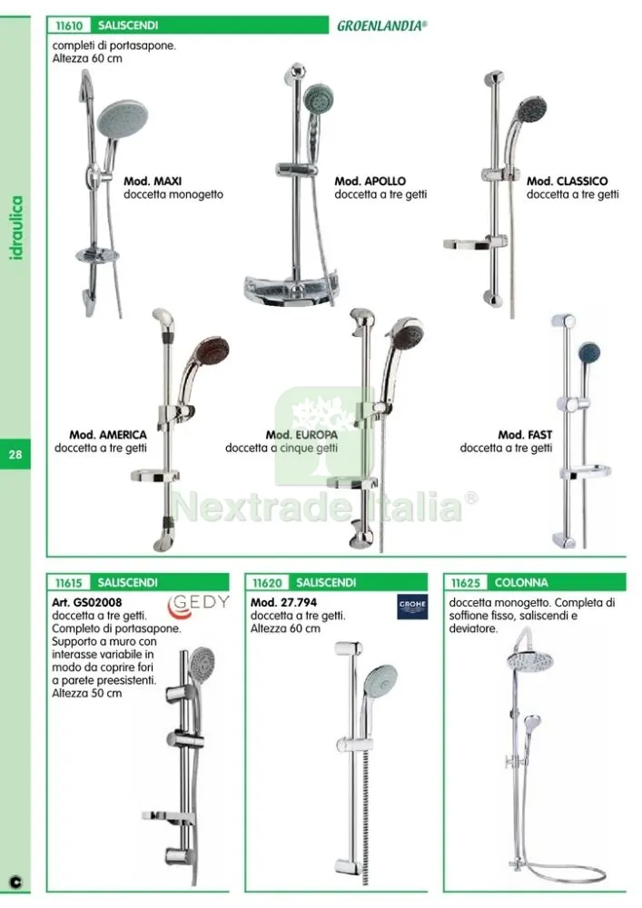 DEVIATORE PER COLONNA DOCCIA LX-4001 CROMO — Rubinetti e valvole — rif. FERX.13272 — foto 2 DEVIATORE PER COLONNA DOCCIA LX-4001 CROMO — Rubinetti e valvole — rif. FERX.13272 — foto 2