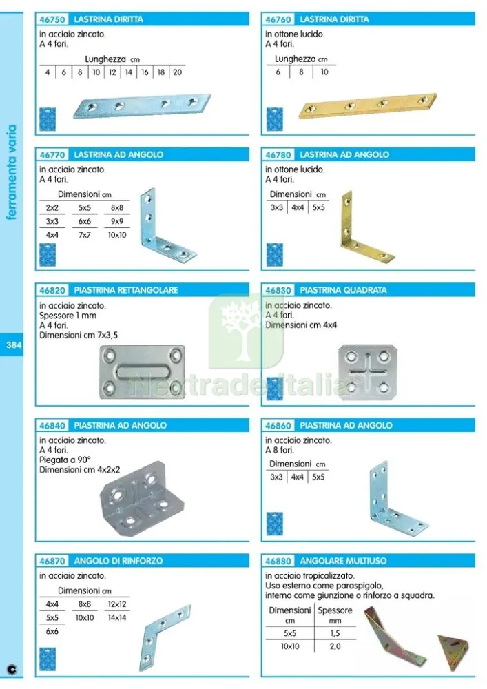 100PZ ANGOLO DI RINFORZO 80X80 MM — Tubi e raccordi — rif. FERX.8188 — foto 2 100PZ ANGOLO DI RINFORZO 80X80 MM — Tubi e raccordi — rif. FERX.8188 — foto 2