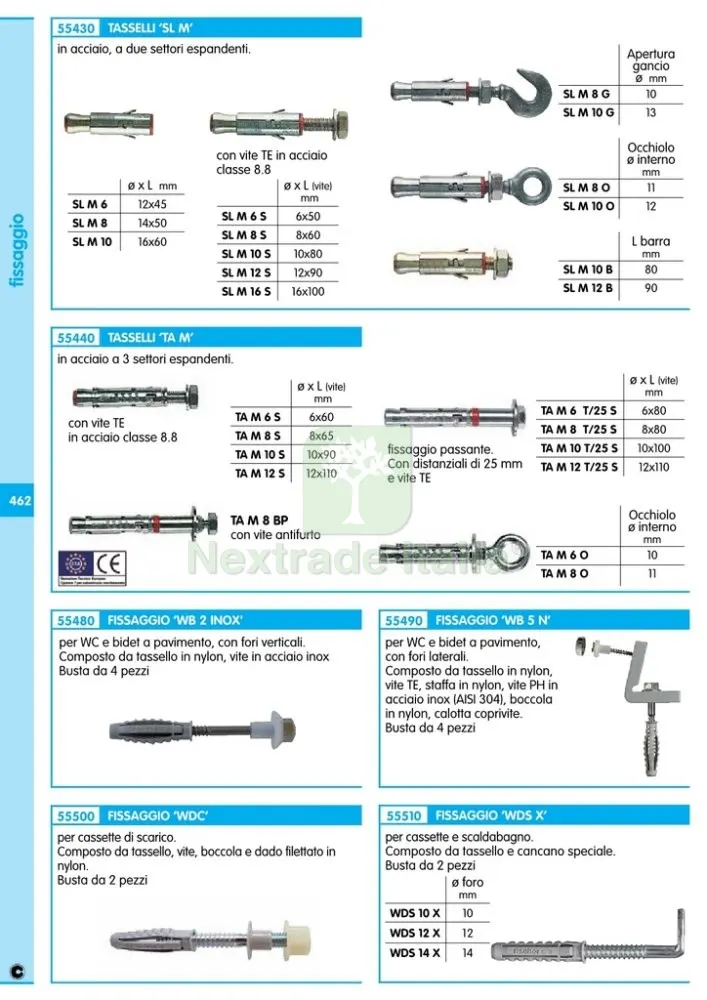 25PZ FISCHER TASSELLI SLM-10 SENZA VITE — Tasselli e ancoraggi — rif. FERX.9535 — foto 2 25PZ FISCHER TASSELLI SLM-10 SENZA VITE — Tasselli e ancoraggi — rif. FERX.9535 — foto 2