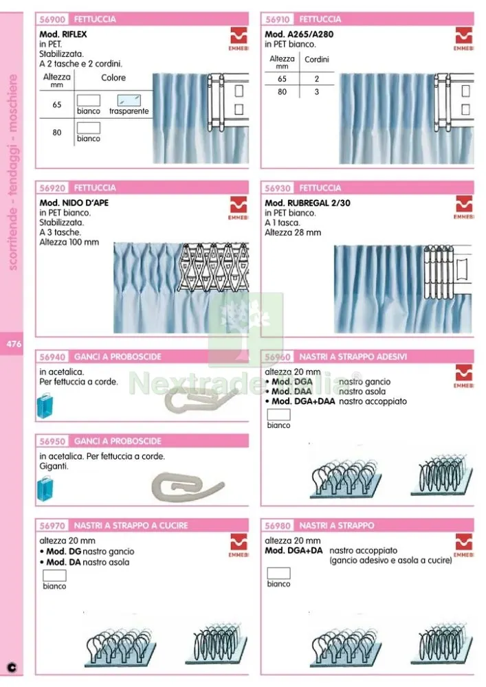 25ML NASTROA STRAPPO GANCIO ADESIVO DGA+ASOLA A CUCIRE DA — Accessori bagno — rif. FERX.37004 — foto 2 25ML NASTROA STRAPPO GANCIO ADESIVO DGA+ASOLA A CUCIRE DA — Accessori bagno — rif. FERX.37004 — foto 2