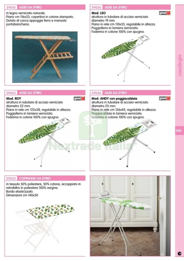 20PZ COPRIASSE DA STIRO LUXURY CM. 50X140 — Stendibiancheria e bucato — rif. FERX.93839 — foto 2 20PZ COPRIASSE DA STIRO LUXURY CM. 50X140 — Stendibiancheria e bucato — rif. FERX.93839 — foto 2