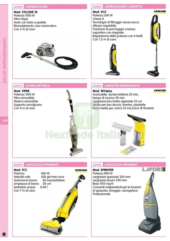 LAVAVETRI ASPIRAGOCCE KARCHER WV2 PLUS N — Idropulitrici e spruzzatori — rif. FERX.94473 — foto 2