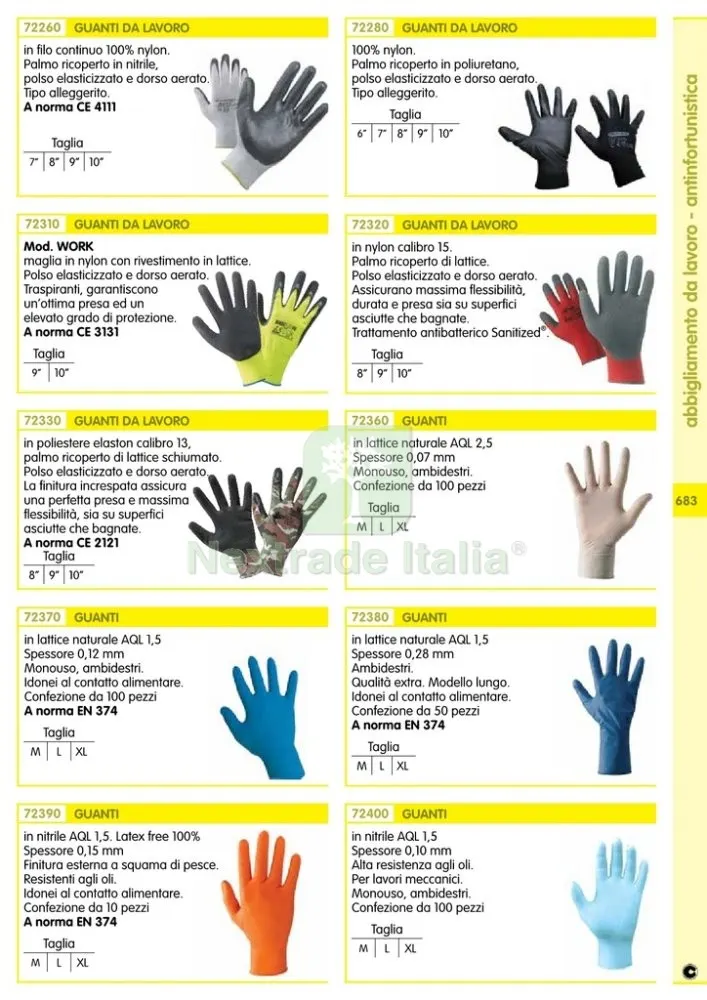 12PAIA GUANTI NYLON POLIURETANO ECO-LITE NERO TG.7 — Guanti da lavoro — rif. FERX.12655 — foto 2 12PAIA GUANTI NYLON POLIURETANO ECO-LITE NERO TG.7 — Guanti da lavoro — rif. FERX.12655 — foto 2