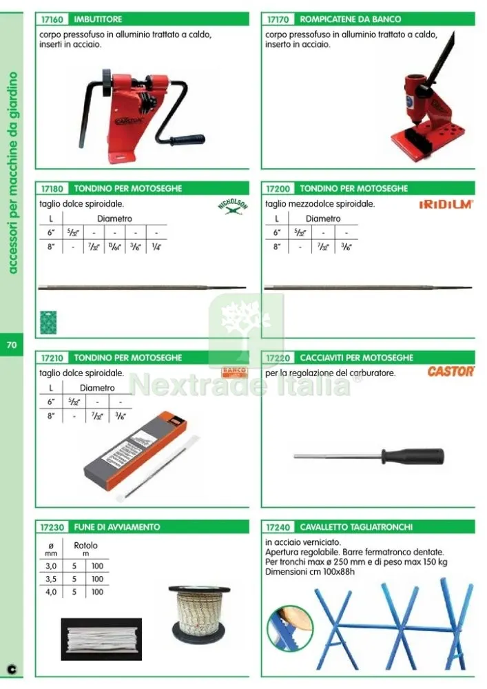 FUNE AVVIAMENTO D 3,5 MM DA 5 M — Ricambi e accessori macchine da giardino — rif. FERX.39175 — foto 2