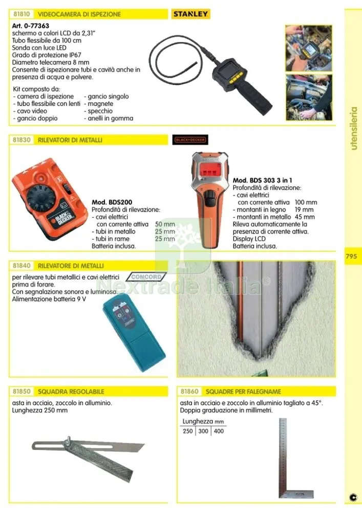 FALSO SQUADRO LUNGHEZZA MM.250 — Misurazione e taglio manuale — rif. FERX.1131 — foto 2 FALSO SQUADRO LUNGHEZZA MM.250 — Misurazione e taglio manuale — rif. FERX.1131 — foto 2