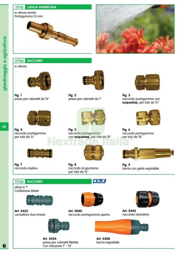 6PZ IRRIGO ART.8112 RACCORDO OTTONATO 3/4 ACQUASTOP FIG.5 — Tubi e raccordi — rif. FERX.14847 — foto 2 6PZ IRRIGO ART.8112 RACCORDO OTTONATO 3/4 ACQUASTOP FIG.5 — Tubi e raccordi — rif. FERX.14847 — foto 2