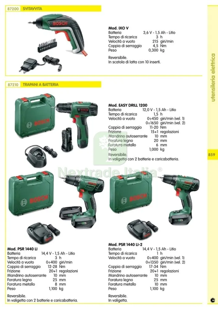 Bosch-V Avvitatore IXO V 3,6V Versione Base — Trapani e avvitatori — rif. FERX.94270 — foto 2 Bosch-V Avvitatore IXO V 3,6V Versione Base — Trapani e avvitatori — rif. FERX.94270 — foto 2
