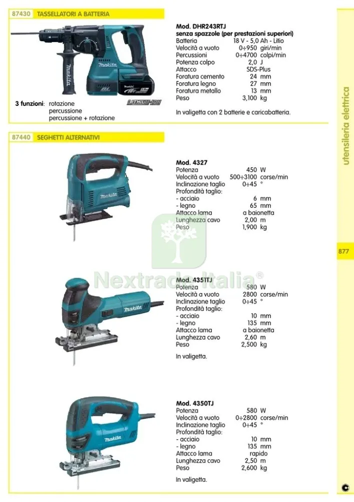 MAKITA SEGHETTO ALTERNATIVO 4327 450W 18 MM — Smerigliatrici e seghe — rif. FERX.38647 — foto 2 MAKITA SEGHETTO ALTERNATIVO 4327 450W 18 MM — Smerigliatrici e seghe — rif. FERX.38647 — foto 2