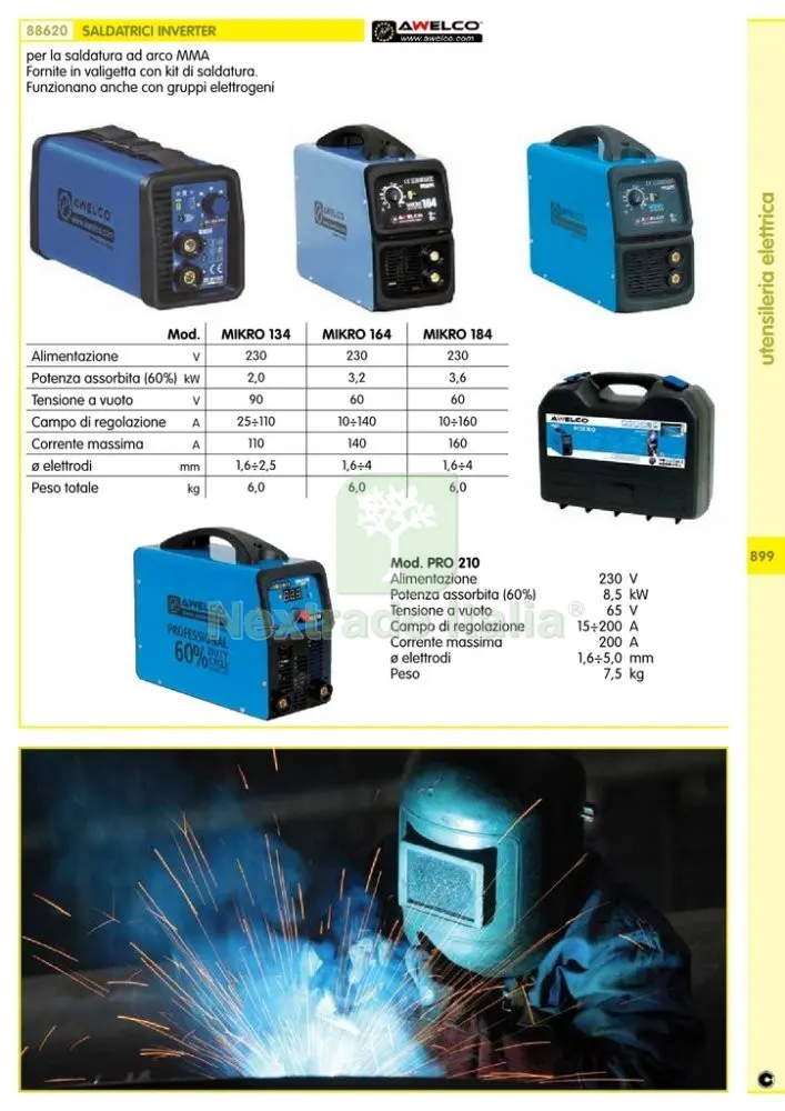 SALDATRICE INVERTER MIKRO 164 CON KIT — Saldatrici e accessori — rif. FERX.60062 — foto 2