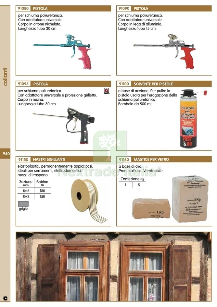 SPRUZZATORE PER SCHIUME POLIURETANICHE ANI — Spatole e attrezzi per stesura — rif. FERX.93699 — foto 2 SPRUZZATORE PER SCHIUME POLIURETANICHE ANI — Spatole e attrezzi per stesura — rif. FERX.93699 — foto 2
