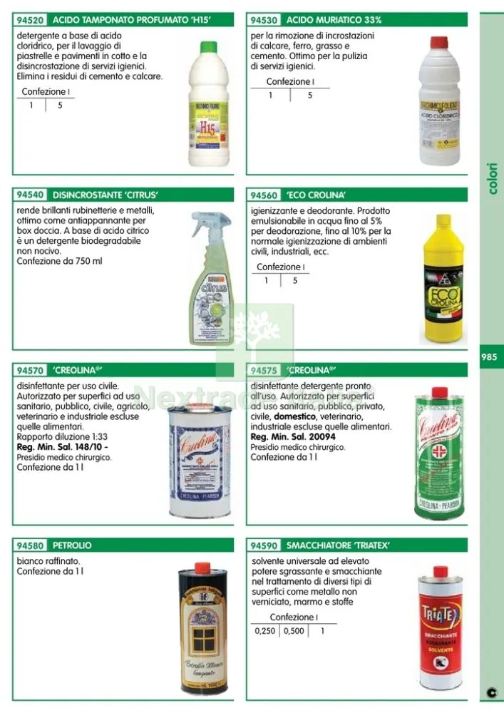 12PZ DISINCROSTANTE CITRUS RUBINETTI BAGNO 750 ML — Detergenti e pulitori casa — rif. FERX.57703 — foto 2