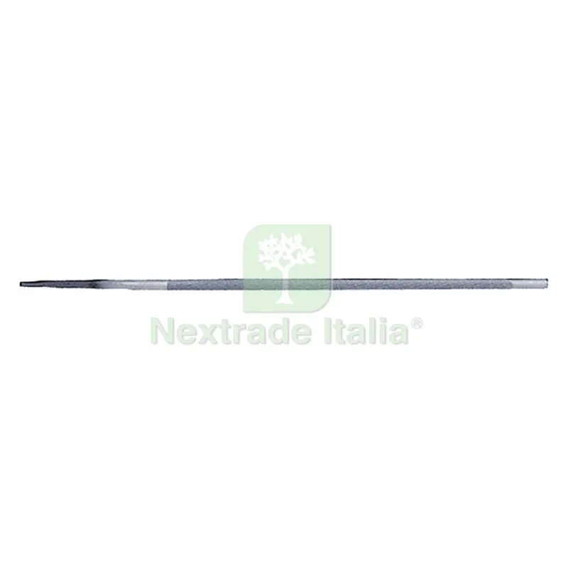 12PZ Lima Tonda per Seghe 8 x 7/32 mm 200 x 5,5 codice 502048 — Lime e raspe — rif. FERX.502048NLM 12PZ Lima Tonda per Seghe 8 x 7/32 mm 200 x 5,5 codice 502048 — Lime e raspe — rif. FERX.502048NLM