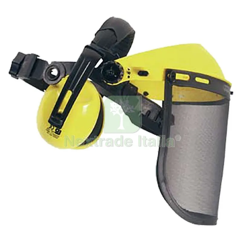 VISIERA CON SCHERMO A RETE E CUFFIE schermo in rete — Protezioni corpo — rif. FERX.6109989NLM VISIERA CON SCHERMO A RETE E CUFFIE schermo in rete — Protezioni corpo — rif. FERX.6109989NLM