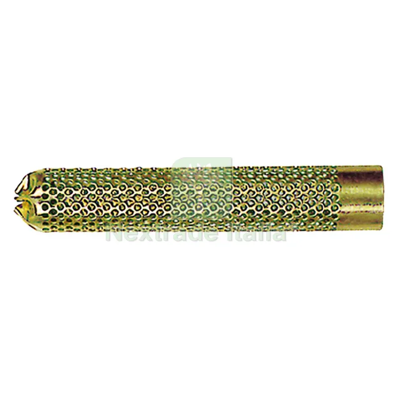 5PZ RETINA FORATA PER FILTRO in ottone - ø12,65 mm — Tubi e raccordi — rif. FERX.604322NLM 5PZ RETINA FORATA PER FILTRO in ottone - ø12,65 mm — Tubi e raccordi — rif. FERX.604322NLM