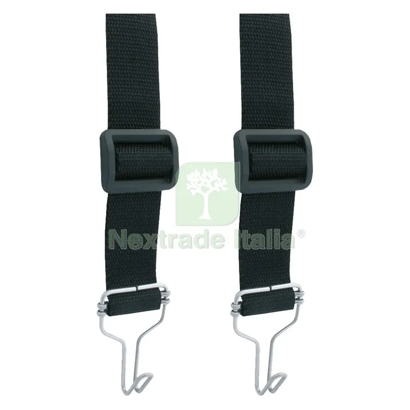 COPPIA SPALLACCI con fibbie e ganci — Accessori bagno — rif. FERX.604360NLM COPPIA SPALLACCI con fibbie e ganci — Accessori bagno — rif. FERX.604360NLM