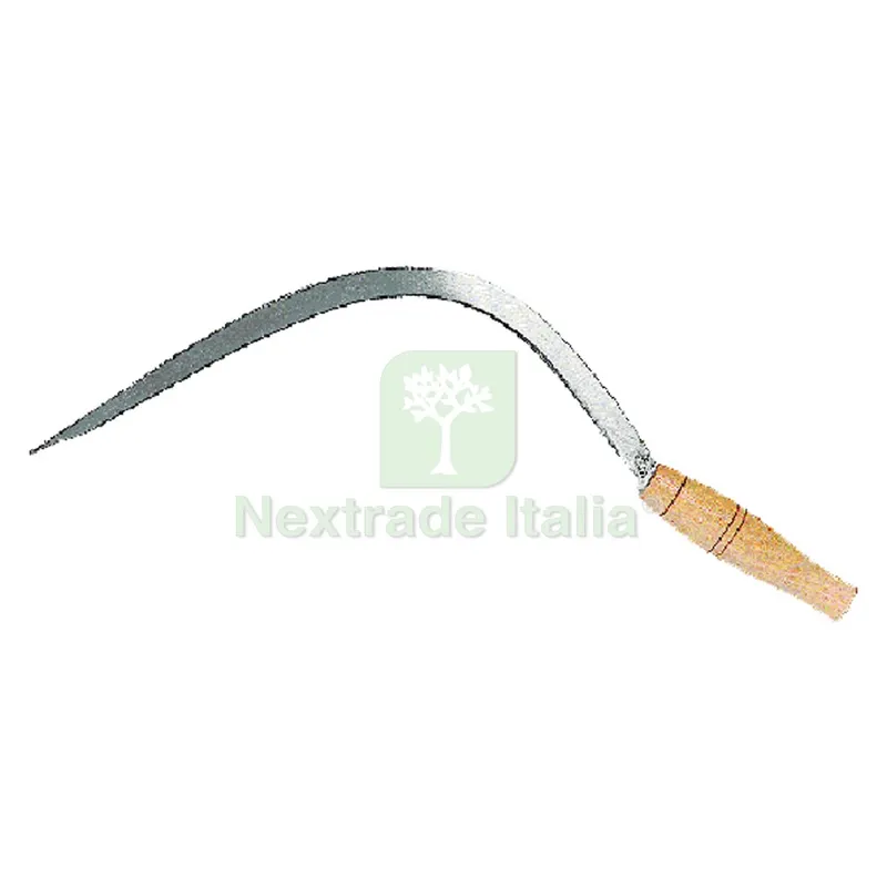 FALCIOLA DENTATA 'SERPENTE' punta rialzata — Attrezzi da giardino — rif. FERX.601130NLM