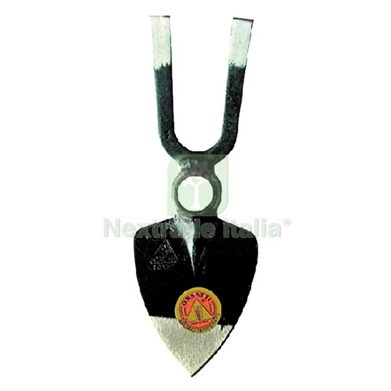 ZAPPETTA A CUORE CON BIDENTE ART. 005 gr. 550 - manico 6030202/6030905 — Attrezzi da giardino — rif. FERX.600570NLM ZAPPETTA A CUORE CON BIDENTE ART. 005 gr. 550 - manico 6030202/6030905 — Attrezzi da giardino — rif. FERX.600570NLM