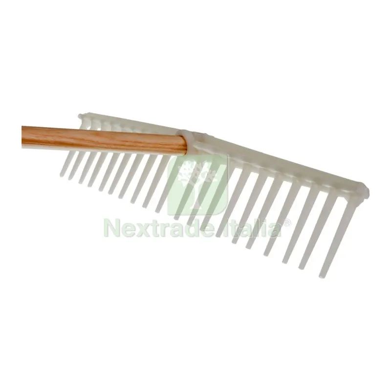 RASTRELLO PER ERBA 20 denti - colore bianco — Attrezzi da giardino — rif. FERX.606842NLM RASTRELLO PER ERBA 20 denti - colore bianco — Attrezzi da giardino — rif. FERX.606842NLM