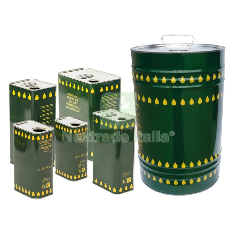 2PZ LATTA PER OLIO IN LAMIERA Lt. 10 - foro ø42 mm — Accessori bagno — rif. FERX.6500522NLM 2PZ LATTA PER OLIO IN LAMIERA Lt. 10 - foro ø42 mm — Accessori bagno — rif. FERX.6500522NLM