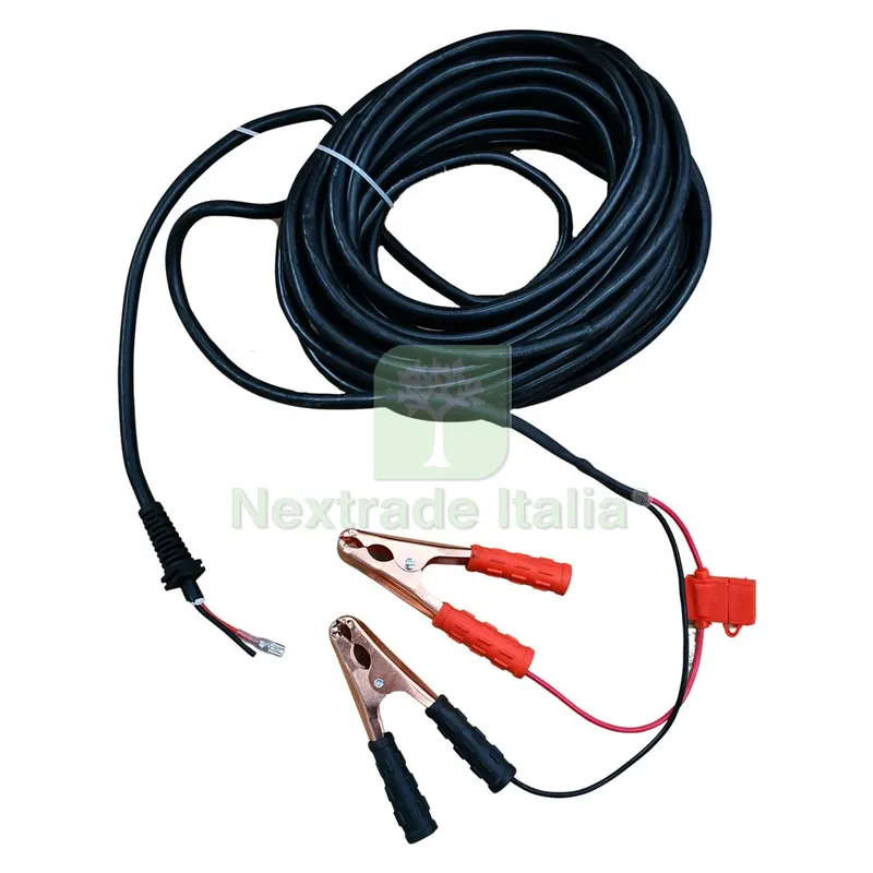 CAVO ELETTRICO ESTERNO CON PINZE per abbacchiatore Lif — Cavi e fili — rif. FERX.6090232NLM
