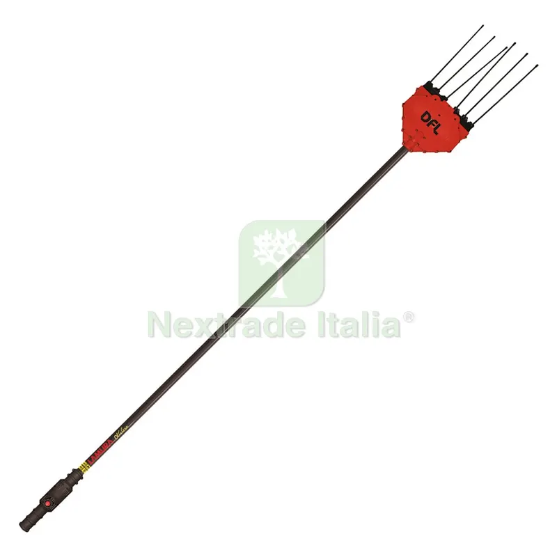 ABBACCHIATORE ELETTRICO 'OLIVIERO FLEX BASIC' asta telescopica cm. 220>340 — Attrezzi da giardino — rif. FERX.6090116NLM