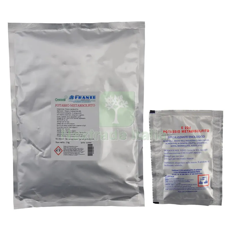 METABISOLFITO DI POTASSIO gr. 100 — Stendibiancheria e bucato — rif. FERX.6078660NLM