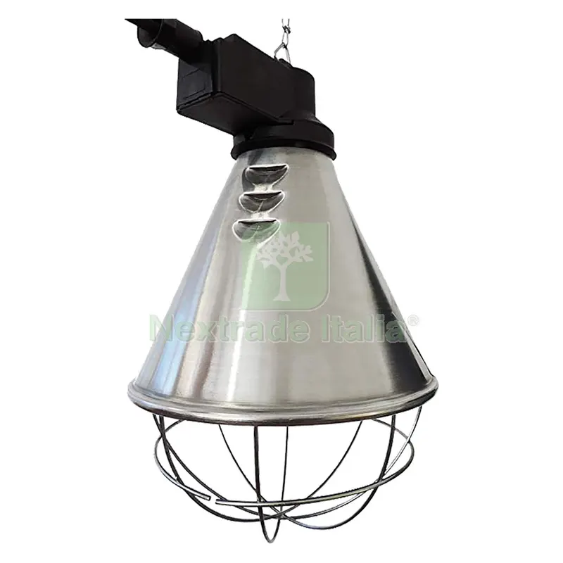 2PZ RIFLETTORE PER IRRADIAZIONE CALORE cavo da 2,5 mt — Protezione piante e sementi — rif. FERX.605044NLM 2PZ RIFLETTORE PER IRRADIAZIONE CALORE cavo da 2,5 mt — Protezione piante e sementi — rif. FERX.605044NLM