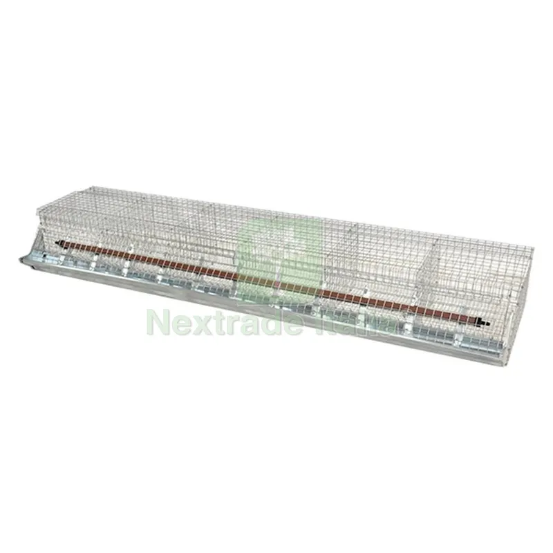 Gabbia Conigli Ingrasso 6 fori - cm 183 x 36 x H 30 — Docce e arredo acqua da giardino — rif. FERX.604728NLM Gabbia Conigli Ingrasso 6 fori - cm 183 x 36 x H 30 — Docce e arredo acqua da giardino — rif. FERX.604728NLM