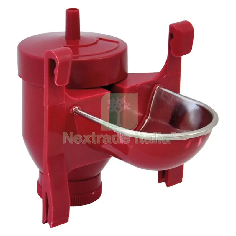 Abbeveratoio Multiuso per Gabbie cm 12 x 18 x H 12 — Mangimi e alimentazione — rif. FERX.604836NLM Abbeveratoio Multiuso per Gabbie cm 12 x 18 x H 12 — Mangimi e alimentazione — rif. FERX.604836NLM