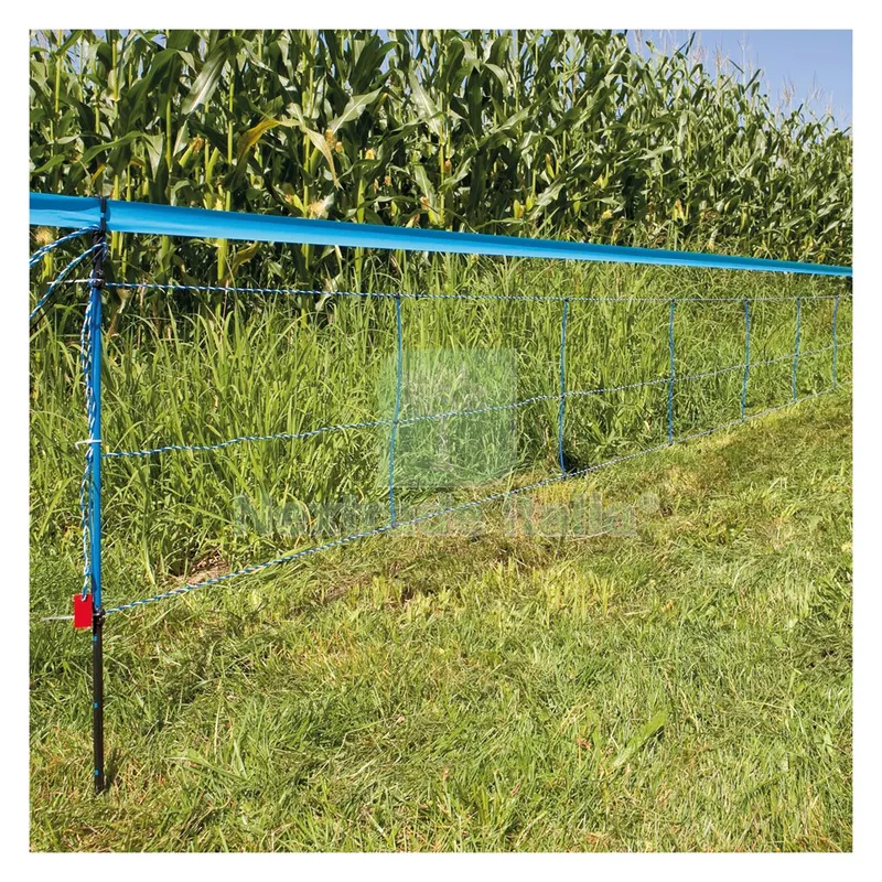 Banda Segnaletica per Rete Elettrificabile lunghezza 250 mt - h.25 mm. — Utensili e segnaletica — rif. FERX.6049875NLM Banda Segnaletica per Rete Elettrificabile lunghezza 250 mt - h.25 mm. — Utensili e segnaletica — rif. FERX.6049875NLM