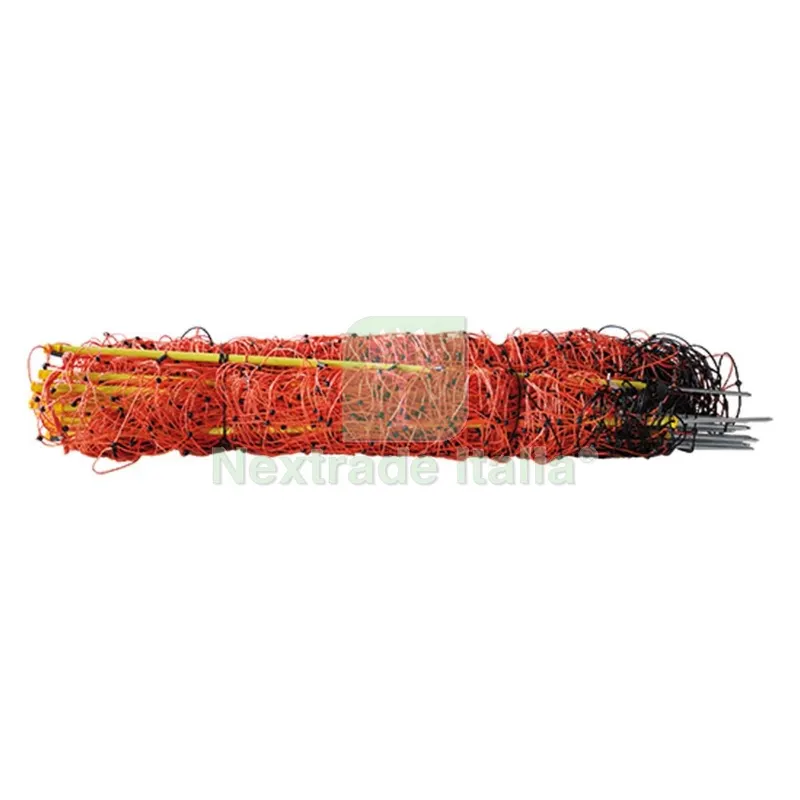 Rete per Ovini Elettrificabile H. 90 cm x 50 mt - paletto 1 punta — Reti e recinzioni — rif. FERX.6049822NLM Rete per Ovini Elettrificabile H. 90 cm x 50 mt - paletto 1 punta — Reti e recinzioni — rif. FERX.6049822NLM