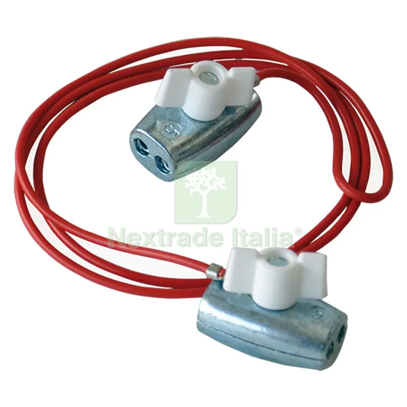 CONNETTORE CORDA-CORDA lunghezza cm 80 - corda ø6,5 mm — Accessori recinzione — rif. FERX.6049874NLM CONNETTORE CORDA-CORDA lunghezza cm 80 - corda ø6,5 mm — Accessori recinzione — rif. FERX.6049874NLM