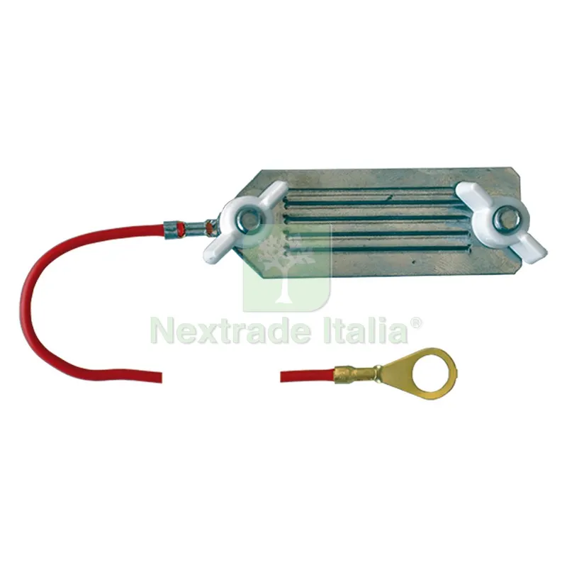 CONNETTORE APPARECCHIO-FETTUCCIA lunghezza cm. 130 — Accessori recinzione — rif. FERX.6049880NLM CONNETTORE APPARECCHIO-FETTUCCIA lunghezza cm. 130 — Accessori recinzione — rif. FERX.6049880NLM