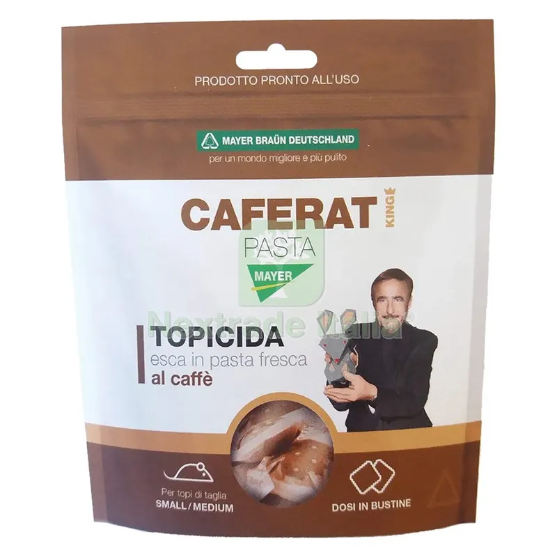 ESCA TOPICIDA 'CAFERAT' gr. 150 — Disinfestazione e controllo nocivi — rif. FERX.6063740NLM ESCA TOPICIDA 'CAFERAT' gr. 150 — Disinfestazione e controllo nocivi — rif. FERX.6063740NLM