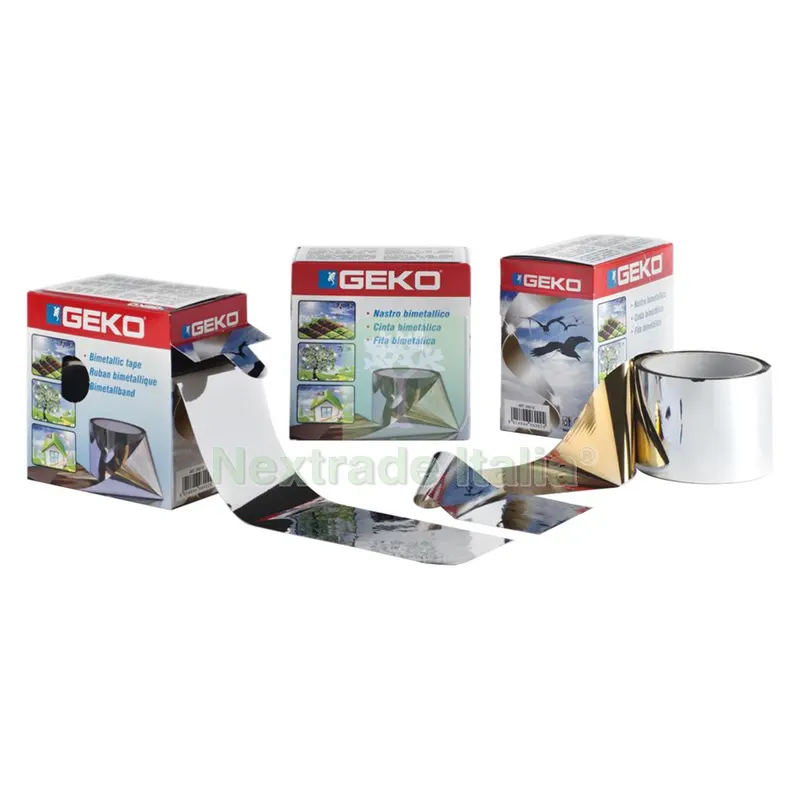 NASTRO DISSUASORE BIMETALLICO 'BIRD' mm 70 x 100 mt — Protezione piante e sementi — rif. FERX.6065450NLM NASTRO DISSUASORE BIMETALLICO 'BIRD' mm 70 x 100 mt — Protezione piante e sementi — rif. FERX.6065450NLM